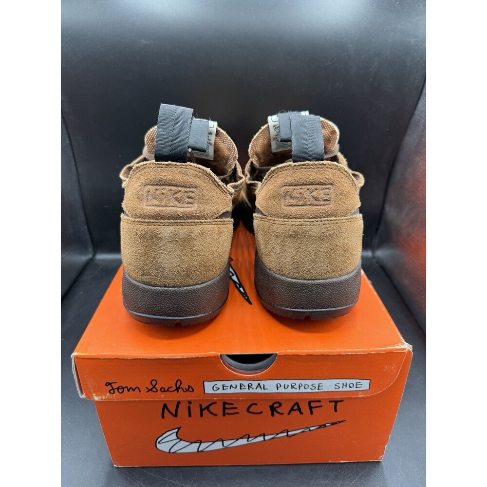 Nike x Tom Sachs NikeCraft General Purpose Shoe 'Brown' Men’s 14 / Women’s 15.5 - Picture 9 of 16